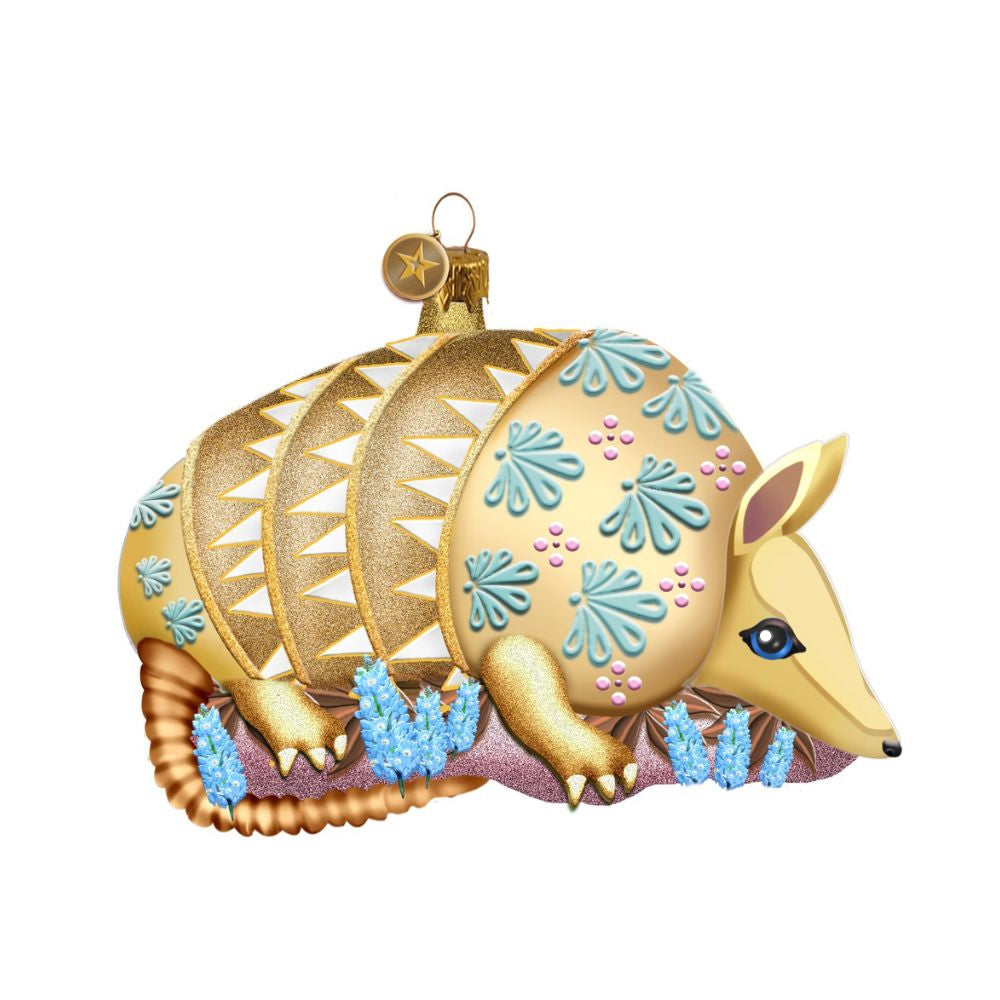 Armadillo 2026 Christmas Ornament