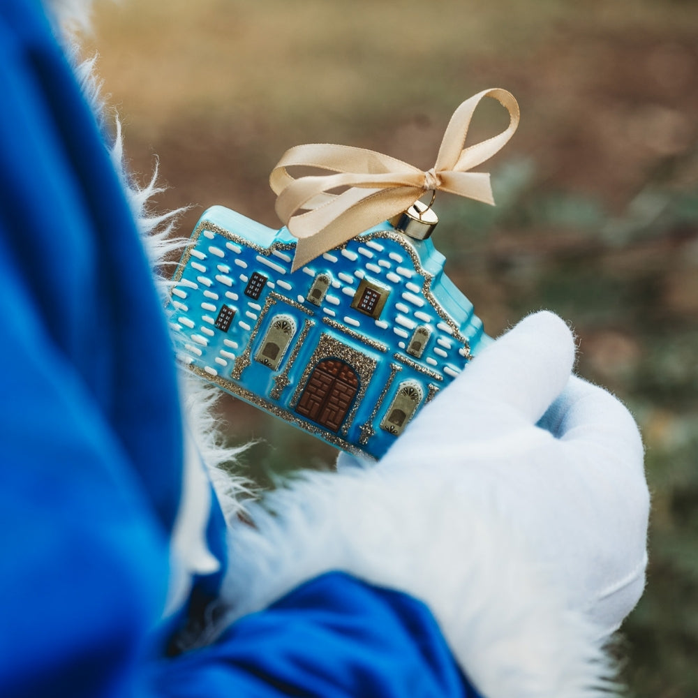 The Alamo 2025 Edition Texan Christmas Ornament