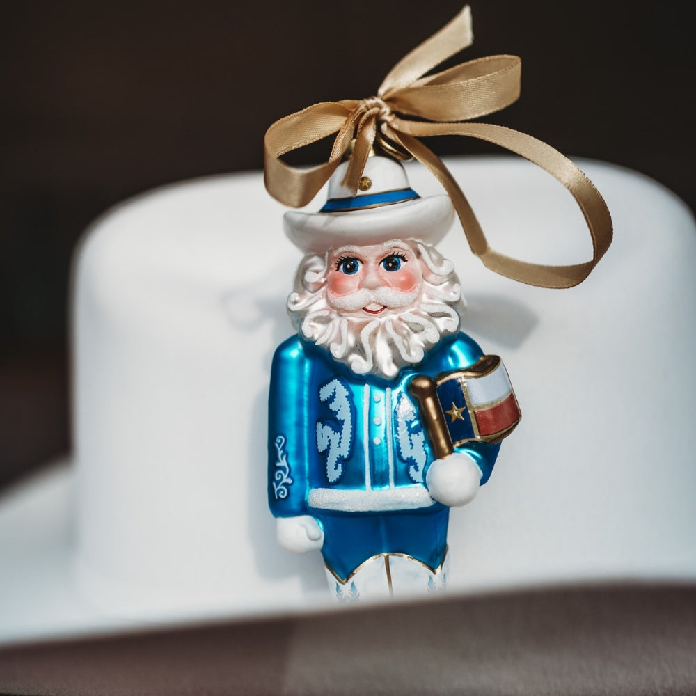 Cowboy Nutcracker 2025 Texan Christmas Ornament