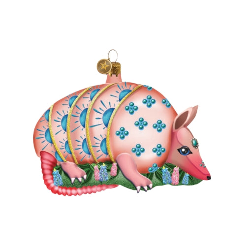 Armadillo 2025 Christmas Ornament