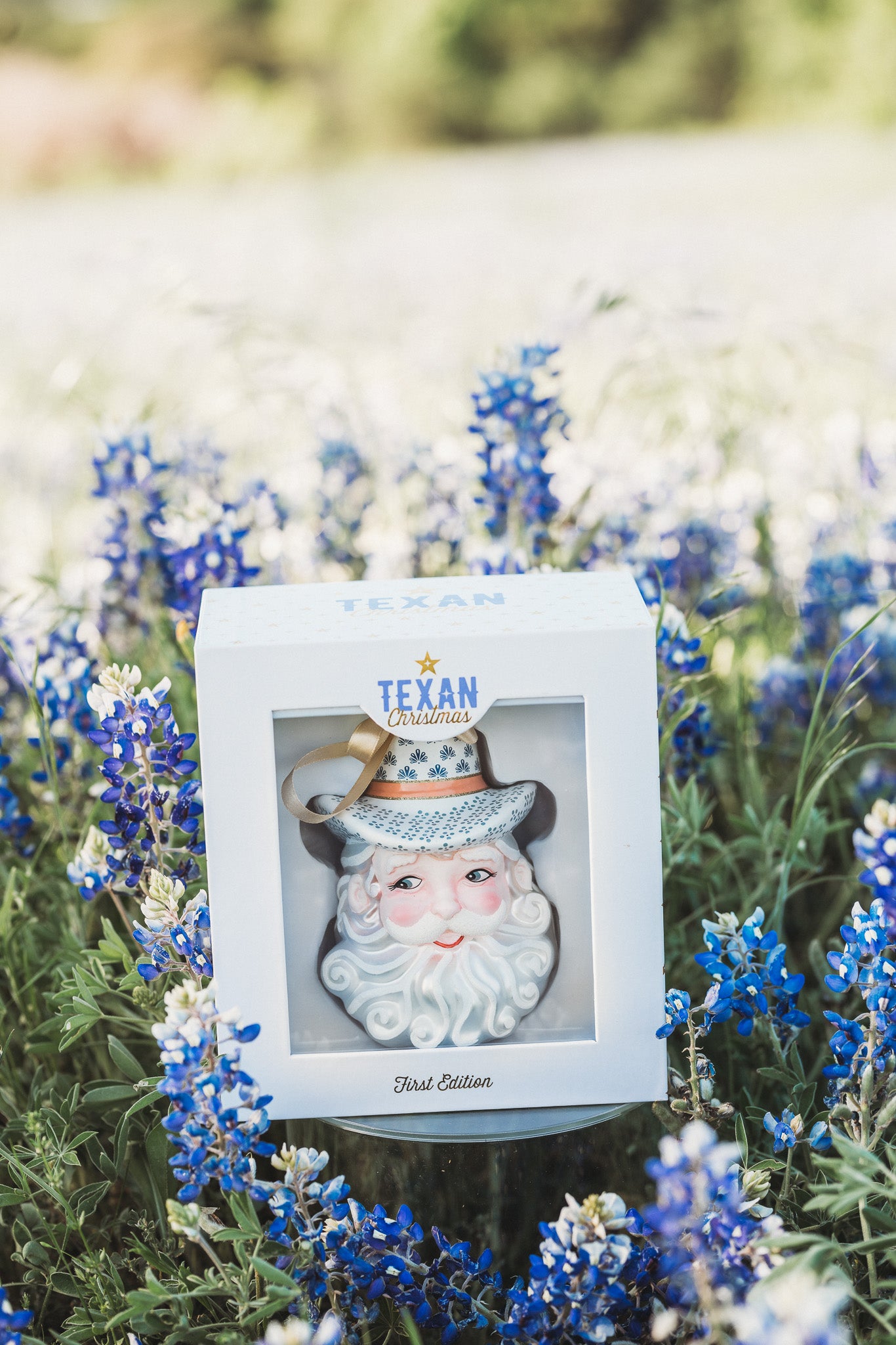 Cowboy Santa 2024 First Edition Texan Christmas Ornament
