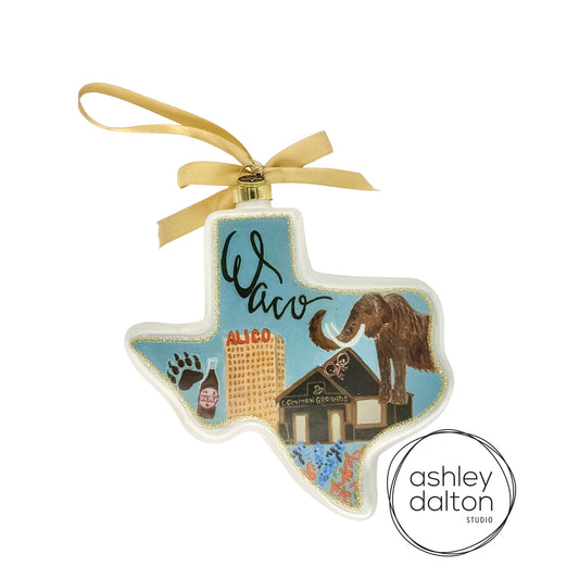 Waco Special Edition by Ashley Dalton 2025 Texan Christmas Ornament