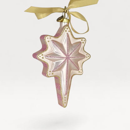 Star of Bethlehem Blown Glass Christmas Ornament – 2026 First Edition