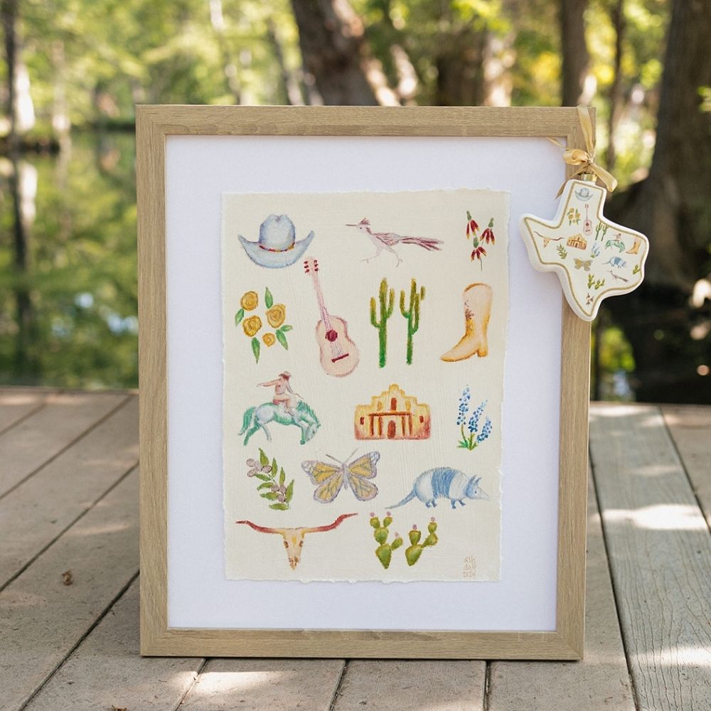 State of Texas 2025 Edition Texan Christmas Ornament