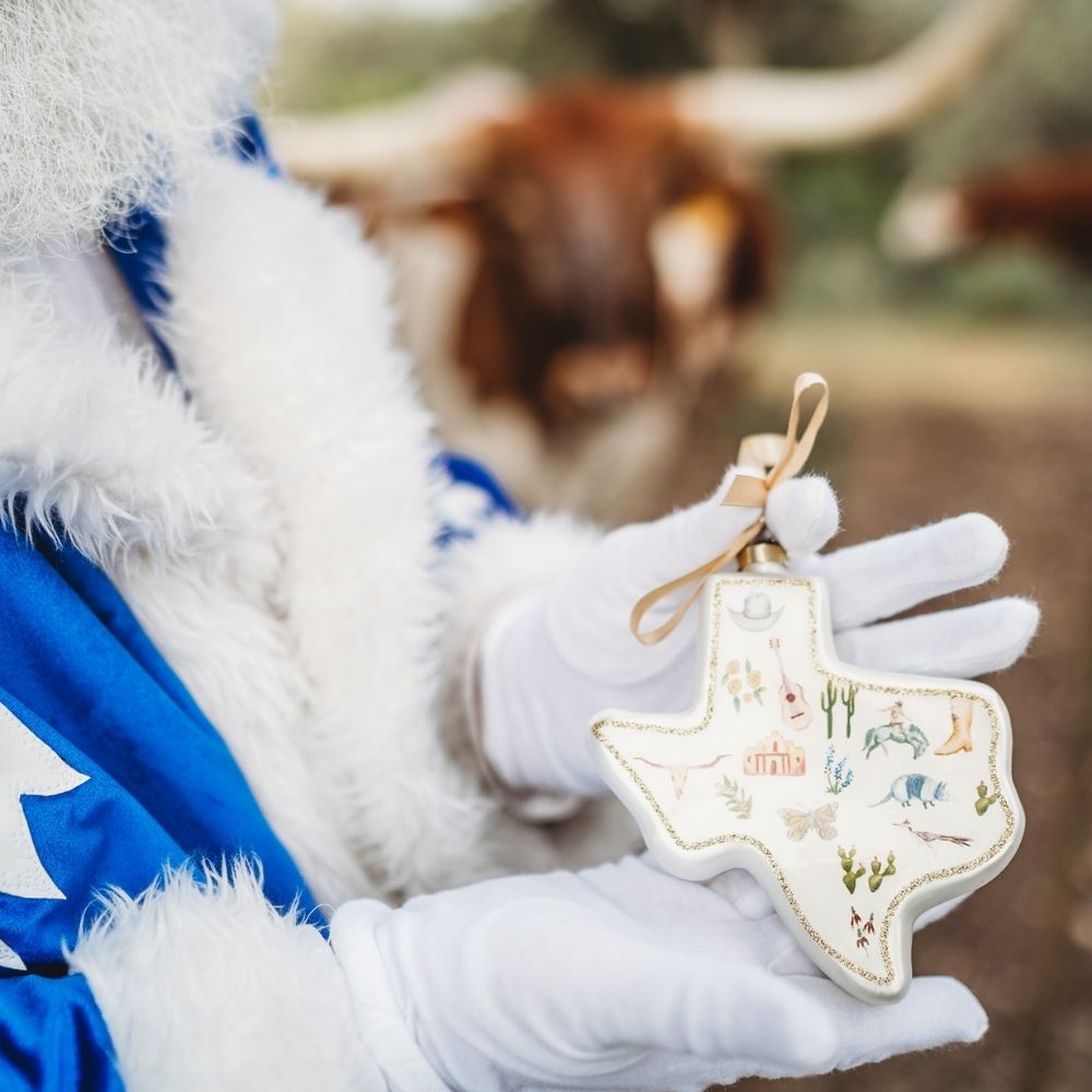 State of Texas 2025 Edition Texan Christmas Ornament