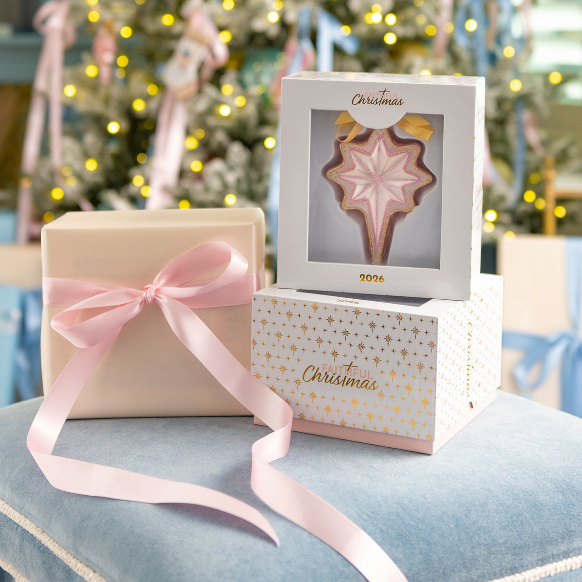 Star of Bethlehem Blown Glass Christmas Ornament – 2026 First Edition