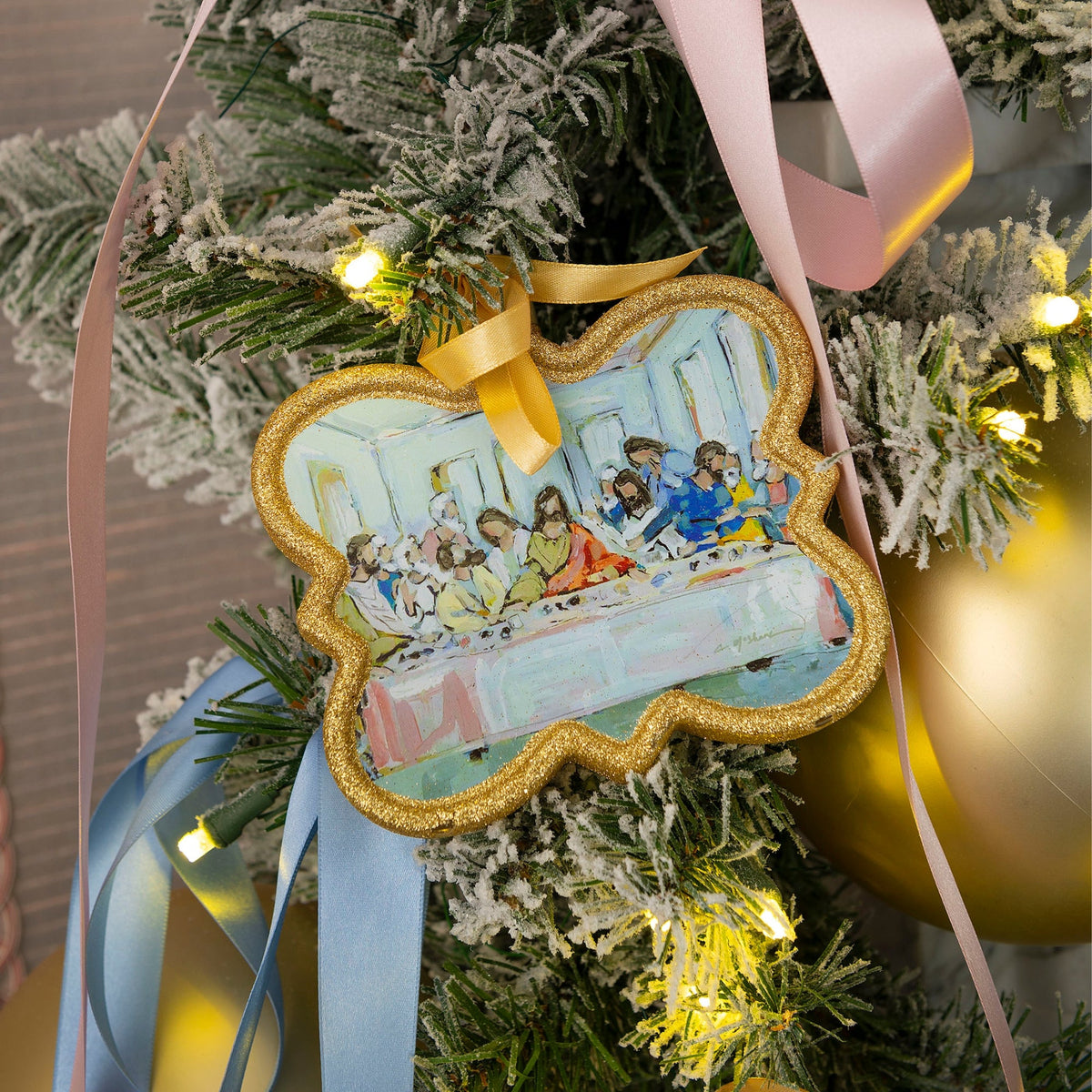 Last Supper Blown Glass Christmas Ornament by Chelsea McShane – 2026