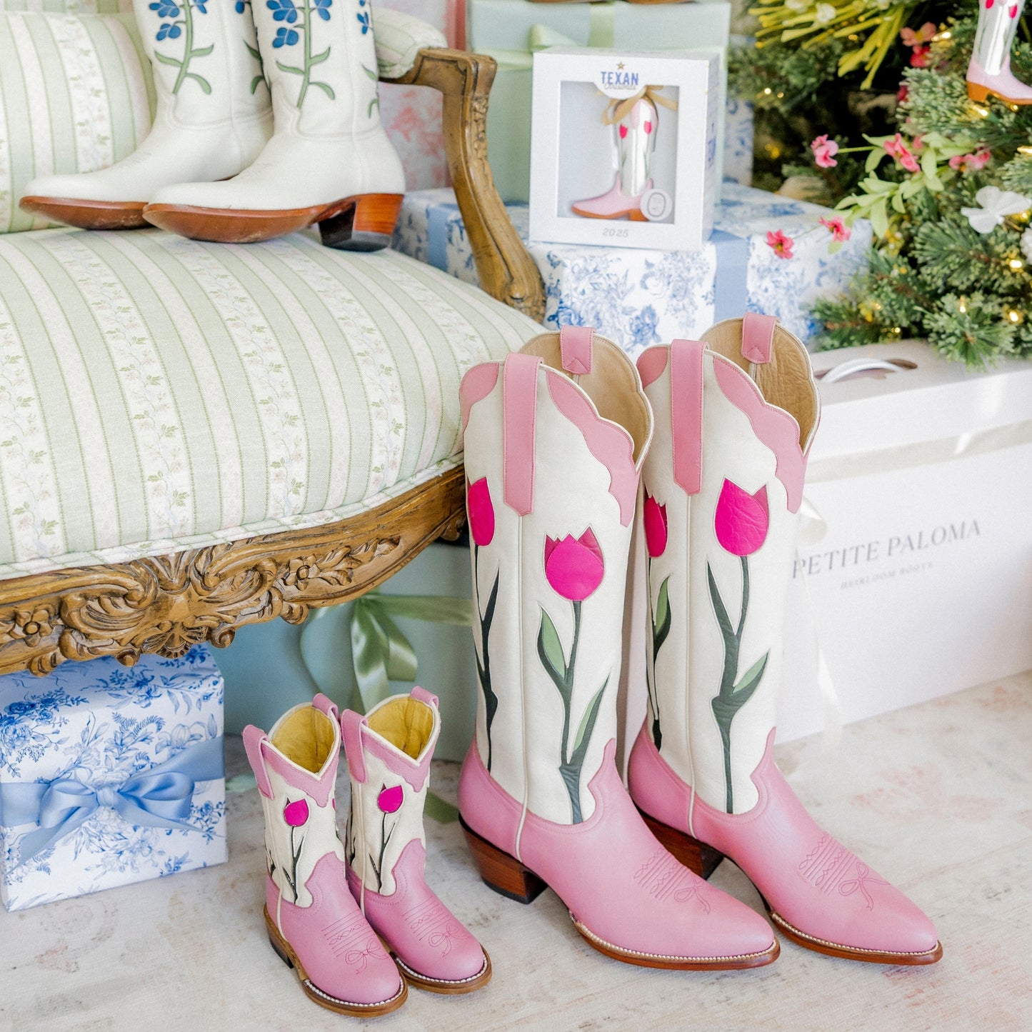 Texan Christmas 2025 Petite Paloma Sadie Tulip Boot