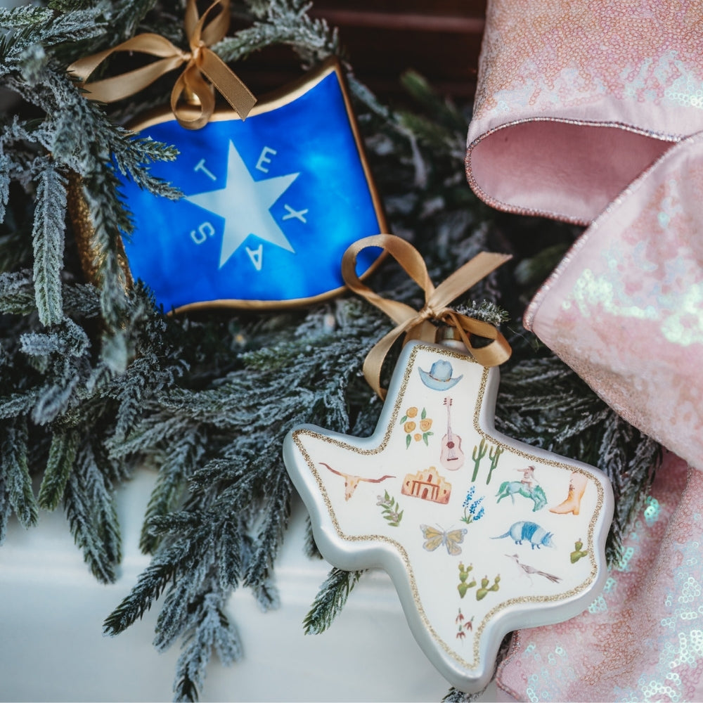 State of Texas 2025 Edition Texan Christmas Ornament