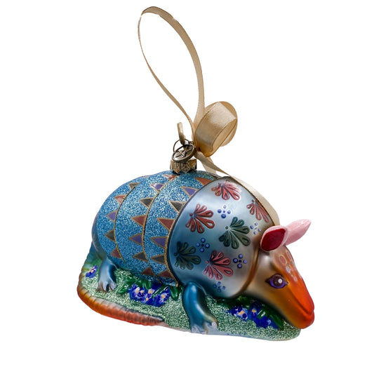 Armadillo 2024 First Edition Texan Christmas Ornament