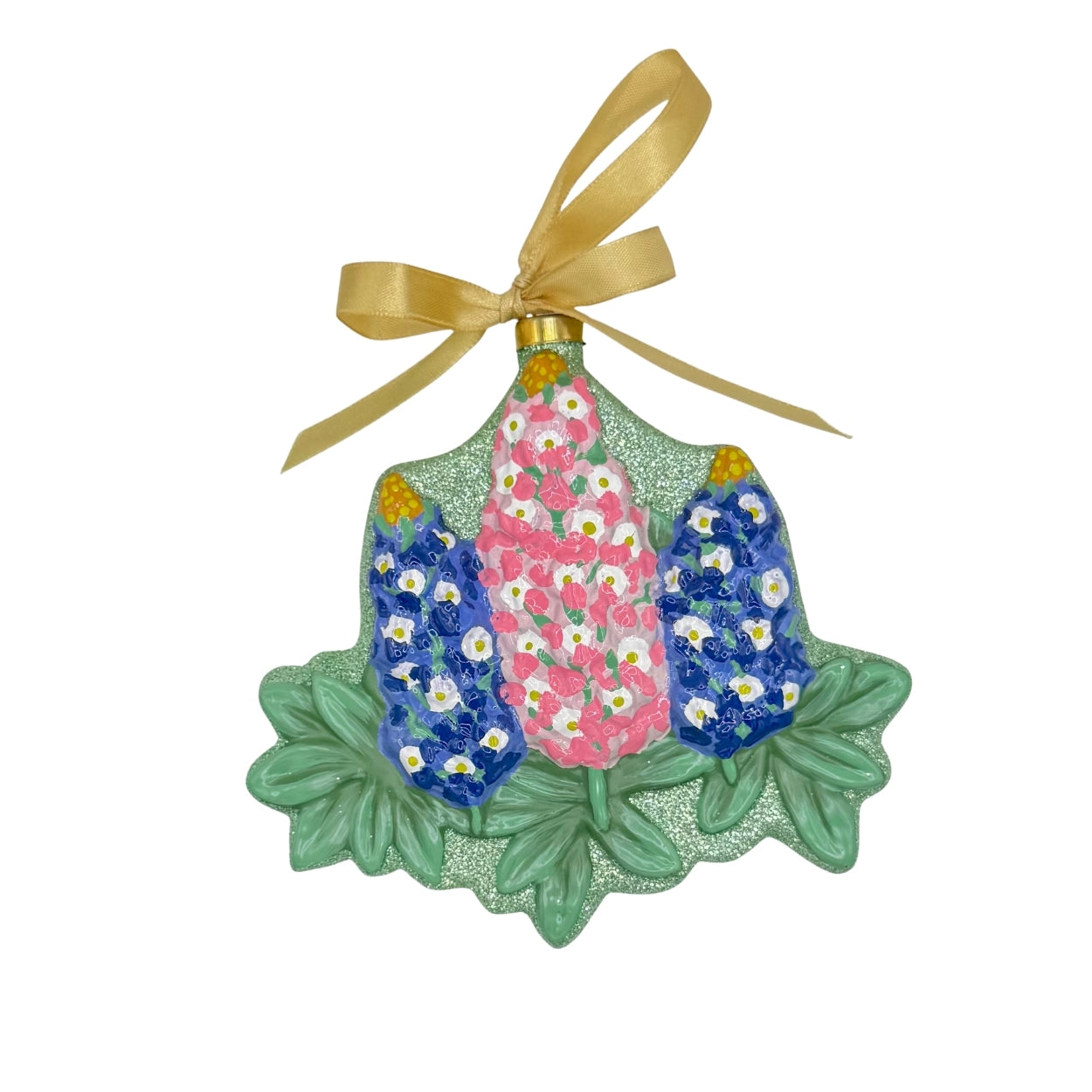 Texas Bluebonnet 2025 Texan Christmas Ornament