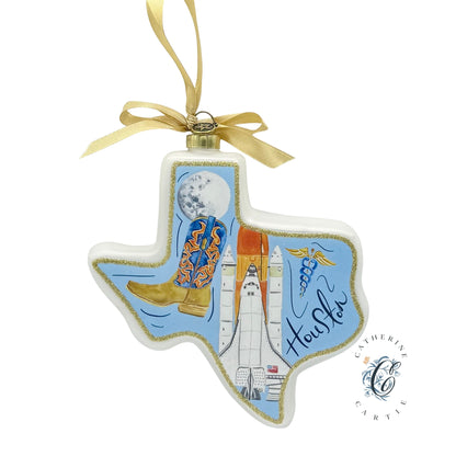 Houston Catherine Cartie City Ornament | 2025 Edition