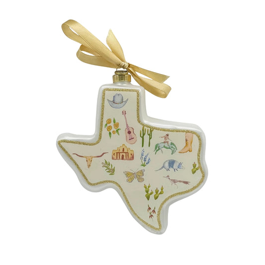 State of Texas 2025 Edition Texan Christmas Ornament
