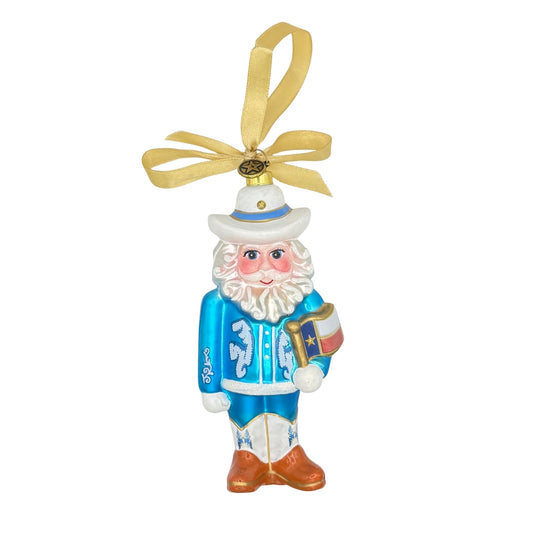 Cowboy Nutcracker 2025 Texan Christmas Ornament