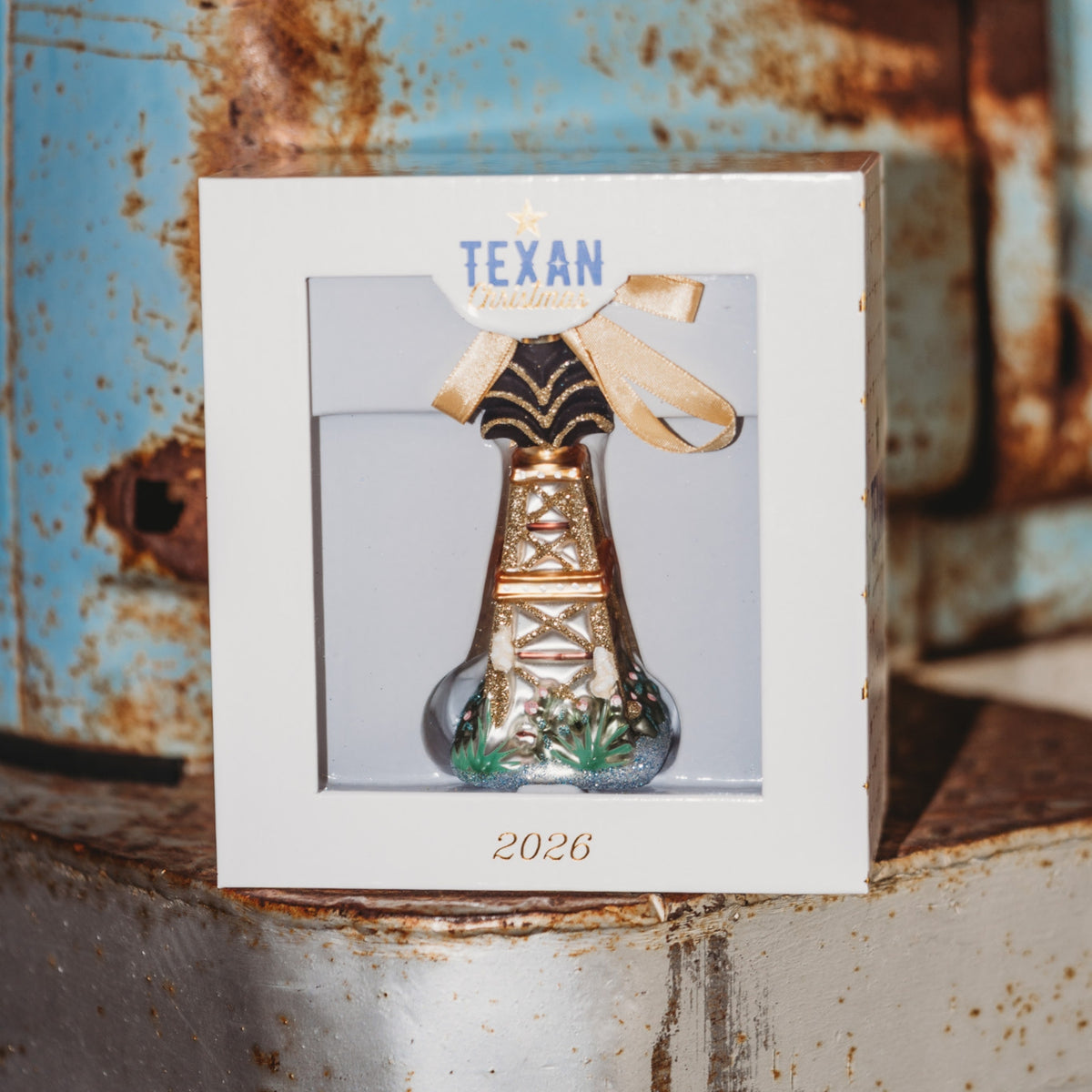 Texas Oil Derrick | Texan Christmas 2026 Edition Ornament