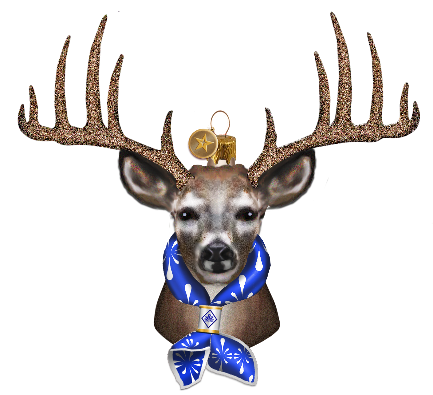 WHOLESALE ONLY 2024 Texas Trophy Whitetail Christmas Ornament