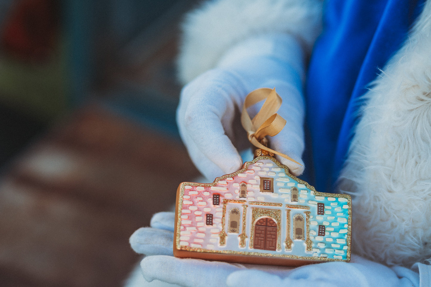 The Alamo 2024 First Edition Texan Christmas Ornament